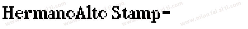HermanoAlto Stamp字体转换